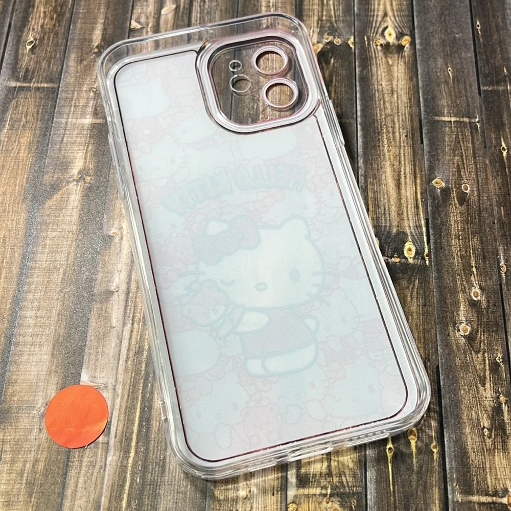 5for$10 Cute College Red Hello Kitty and Teddy iPhone 12 Phone Case NWT